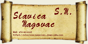 Slavica Magovac vizit kartica